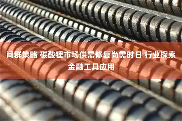 间群策略 碳酸锂市场供需修复尚需时日 行业探索金融工具应用
